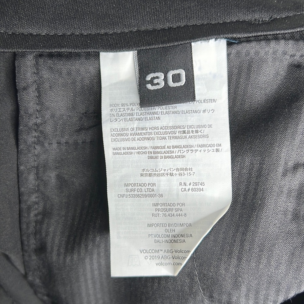 Volcom Men's Size 30 Kerosene Hybrid Short 4 Way … - image 5